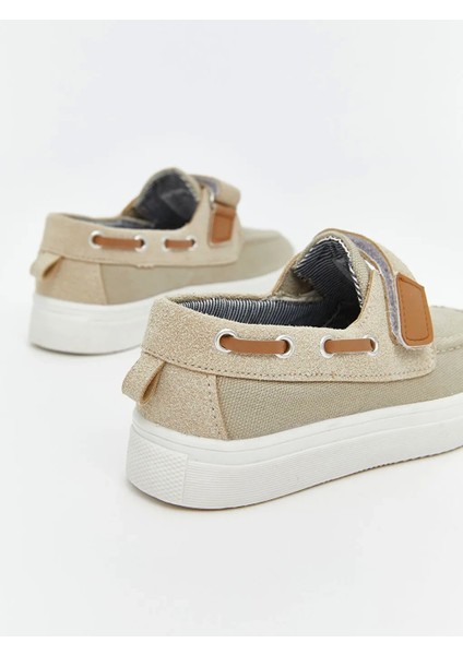 Lcw Steps Bej Cırt Cırtlı Erkek Çocuk Spor Ayakkabı