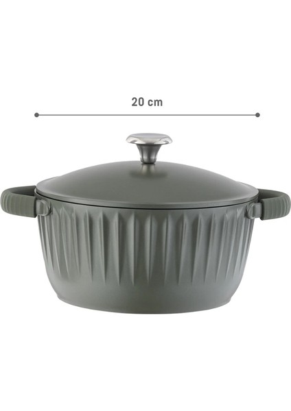Freya Tencere - Yeşil - 20 cm