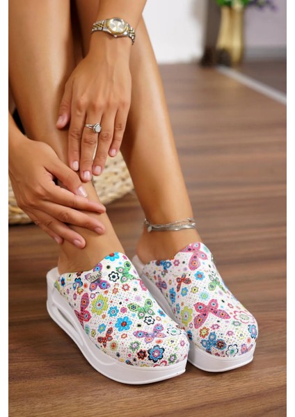 Kadın Airmax Sabo Terlik Tam Ortopedik ve Anatomik Yapılı Kelebek Desenli Sabo Terlik fiyatları