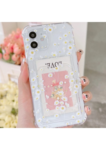Yeni Kart Içi Papatya Baskılı Cep Telefonu Kılıfı fiyatları