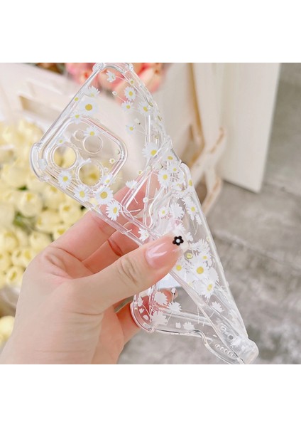 Yeni Kart Içi Papatya Baskılı Cep Telefonu Kılıfı modelleri