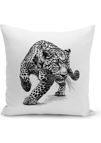 Klasik Leopar Serisi Çift Tarafı Dijital Baskılı 3'lü Kırlent Kılıfı Seti (Leopard) fiyatları