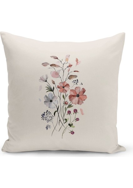 Flower Bahar Serisi Çift Tarafı Dijital Baskılı 8'li Kırlent Kılıfı Seti (Spring) fiyatları