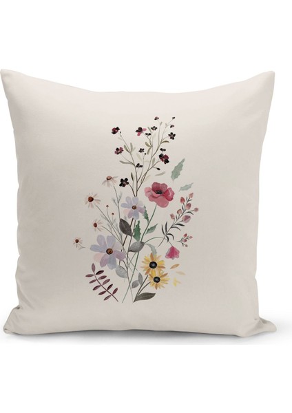 Flower Bahar Serisi Çift Tarafı Dijital Baskılı 8'li Kırlent Kılıfı Seti (Spring) modelleri