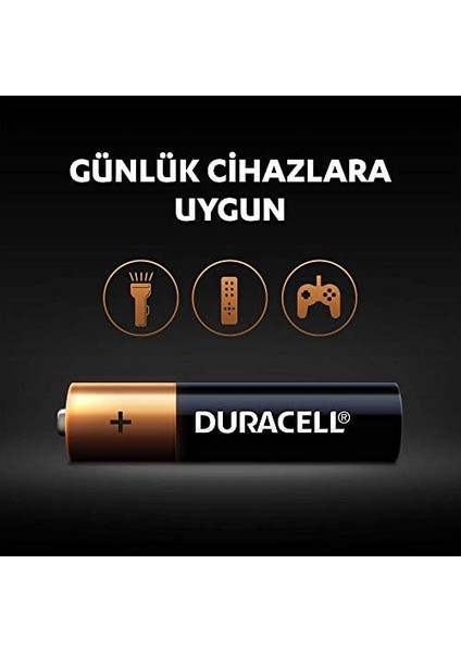 AAA Alkalim İnce Pil (8’li paket) 1,5 V LR03/MN2400 fiyatları