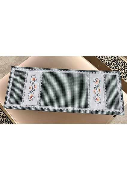 Pötikare, Kanaviçe Işleme, Güpürlü, Otantik,runner, Masaörtüsü