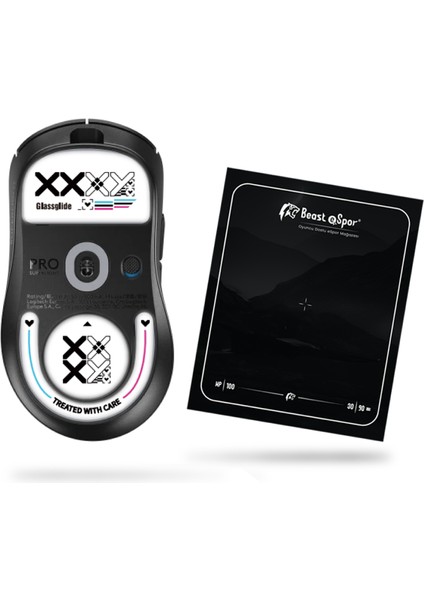(Logi) G Pro Superlight 2 Dex - Cam Mouse Skate