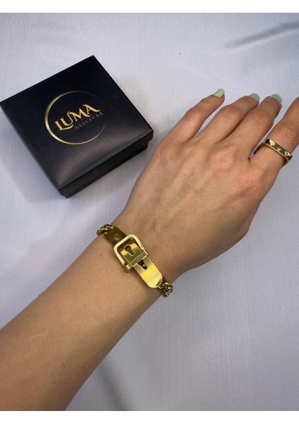 Kemer Detaylı Zincir Bileklik fiyatları