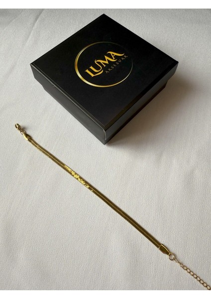 Ince Yassı Italyan Bileklik