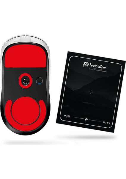 (Logi) Superlight 1 Mouse Skate (Red Edition) %100 Ptfe