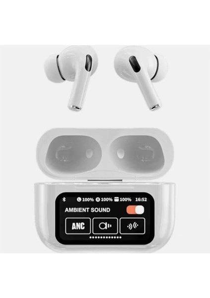 Ekranlı Anc/enc Destekli 5.4 Bluetooth Kulaklık