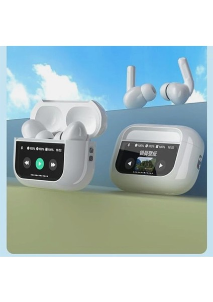 Ekranlı Anc/enc Destekli 5.4 Bluetooth Kulaklık