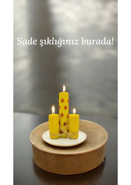 3’lü Sargı Bal Mumu