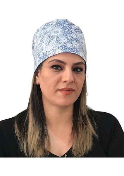 Cerrahi Bone Lastikli ve Bağcıklıdır Doktor Hemşire Bonesi
