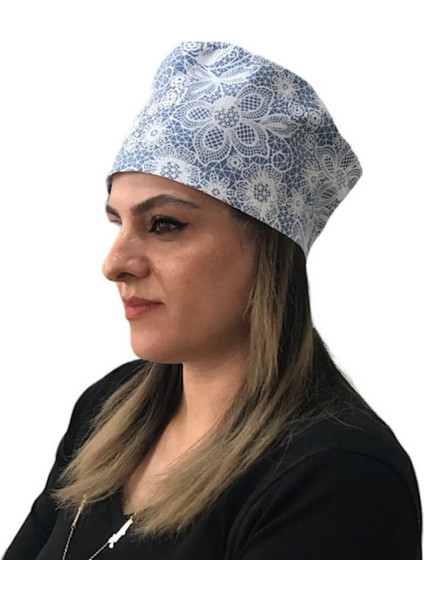 Cerrahi Bone Lastikli ve Bağcıklıdır Doktor Hemşire Bonesi