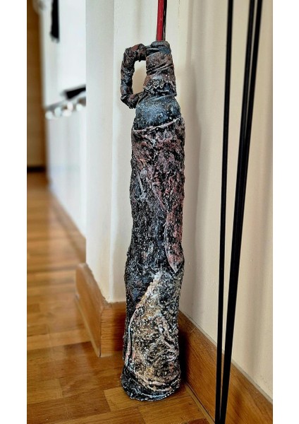 El Emeği Vazo Küp 60 x 17 cm