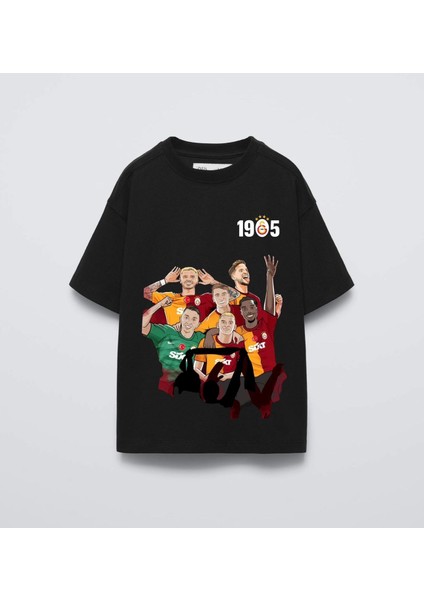 Önü Baskılı Erkek Çocuk Kısa Kollu T-Shirt