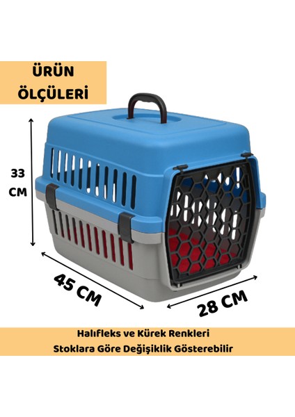 Kedi Köpek Evcil Hayvan Taşıma Kutusu Yumuşak Zeminli Portatif Seyahat Veteriner Uyumlu Hafif Evcil Hayvan Çantası Pratik Kullanımlı Evcil Hayvan Taşıyıcı 28X33X45 cm