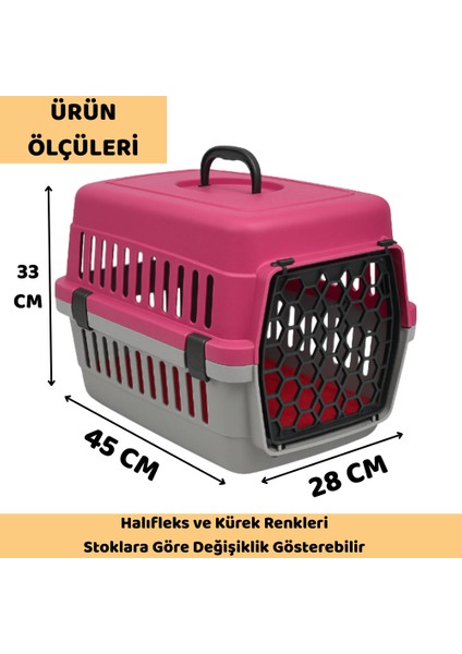 Kedi Köpek Evcil Hayvan Taşıma Kutusu Yumuşak Zeminli Portatif Seyahat Veteriner Uyumlu Hafif Evcil Hayvan Çantası Pratik Kullanımlı Evcil Hayvan Taşıyıcı 28X33X45 cm