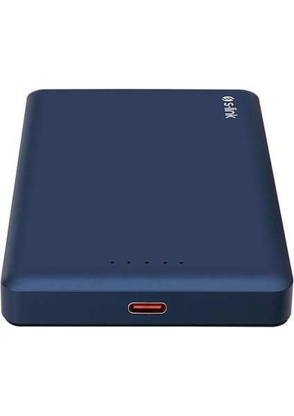 S-Lınk MG110 10000MAH PD20W Magsafe 15W Kablosuz Type-C Mavi Taşınabilir Metal Şarj Cihazı Powerbank fiyatları