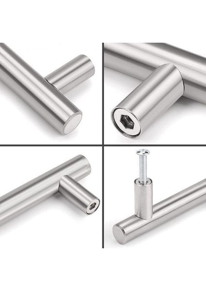 Adet Keijo Inox 192MM Paslanmaz Kulp (Mobilya, Dolap Kulbu, Kulp Modeli)