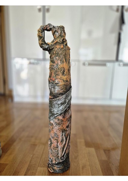 El Yapımmodern Vazo Küp 64 x 17 cm