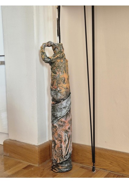 El Yapımmodern Vazo Küp 64 x 17 cm