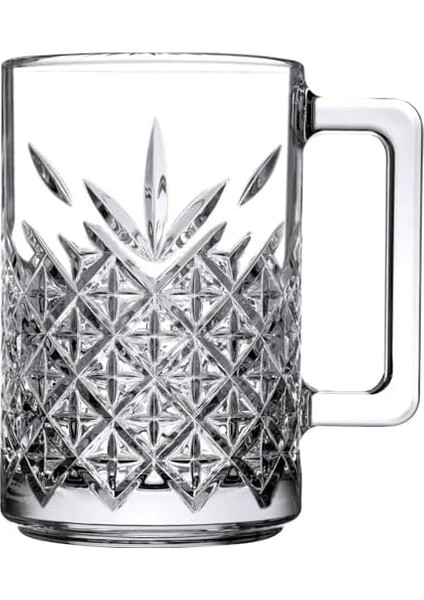 Metrashop Timeless Fincan/kupa 310 cc T Damla Logo (K) 2'li Kutudadır