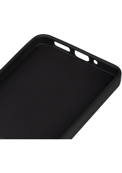 Xiaomi Ile Uyumlu Xiaomi Redmi A4 Kılıf Biye Silikon, Siyah