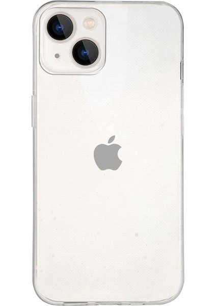 Iletişim iPhone 13 ile Uyumlu Kapak 1mm Şeffaf Silikon Kılıf