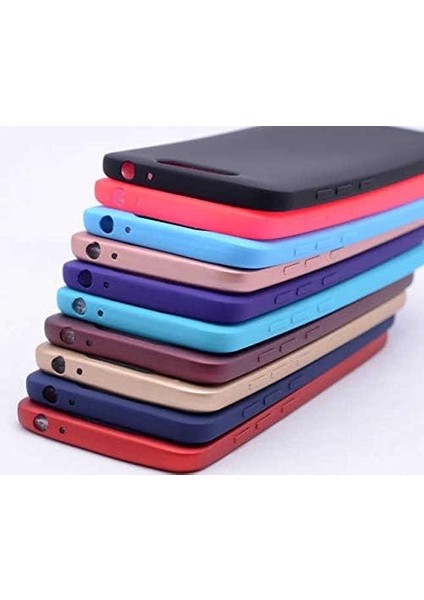 Samsung Galaxy Note 4 Uyumlu Mat Yumuşak Silikon Kılıf (Mavi)