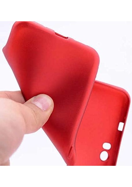 Samsung Galaxy Note 4 Uyumlu Mat Yumuşak Silikon Kılıf (Mavi)