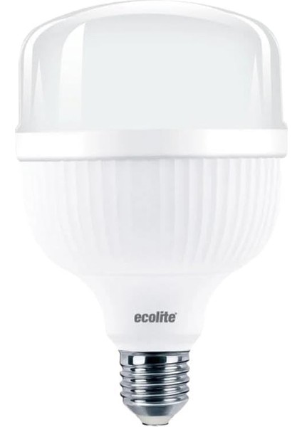 Metrashop Ecolite 18W (116W) Jumbo LED Ampul 3000K Sarı Işık E27 Duylu