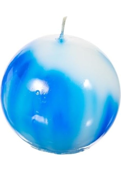 Metrashop Marbled Top Mum 8 cm Mavi