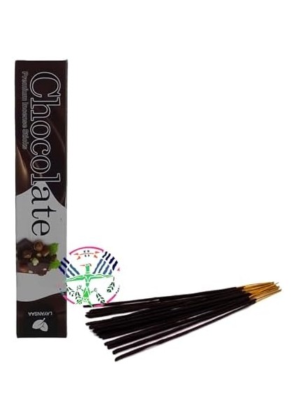 Chocolate (Çikolata) Kokusu Özel Aroma Kokusu Agarbatti Arınma 20 Adet 1 Paket Çubuk Tütsü