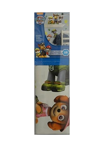 RMK3611GM Paw Patrol Orman Soyma ve Yapıştır Dev Duvar Çıkartmaları
