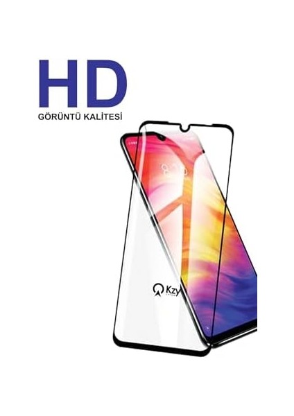 Iletişim Xiaomi Redmi Note 9 ile Uyumlu Tam Kaplayan 21D Temperli Ekran Koruyucu Cam