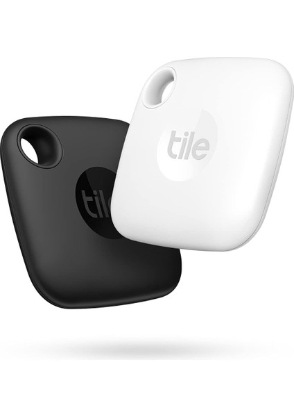 Mate Smart Tag 2'li Paket, Bluetooth Takip Cihazları - Anahtarlar, Çantalar, Evcil Hayvanlar Için Eşya Bulucular, 76 Metre Mesafeye Kadar, Ios ve Android Uyumlu