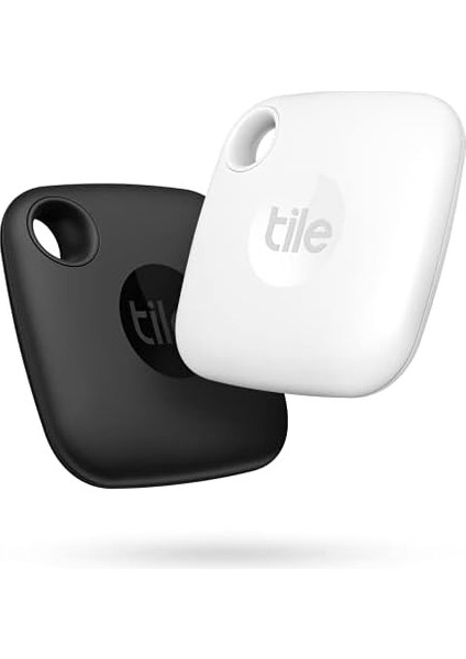 Mate Smart Tag 2'li Paket, Bluetooth Takip Cihazları - Anahtarlar, Çantalar, Evcil Hayvanlar Için Eşya Bulucular, 76 Metre Mesafeye Kadar, Ios ve Android Uyumlu