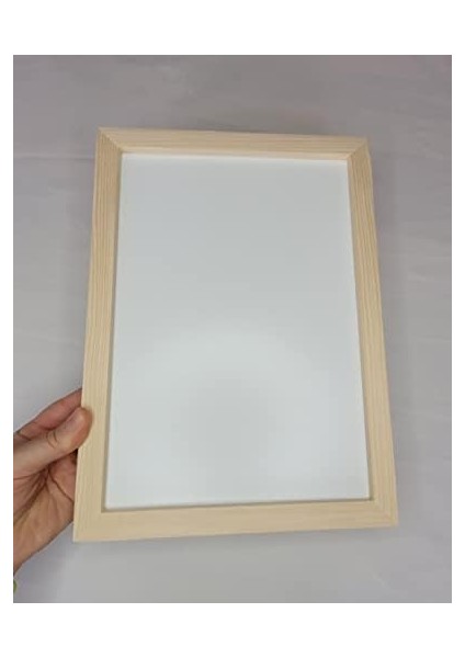 Resim Çerçevesi, Ahşap Tablo, Doğal Çam Ağacı Ahsap Resim Çercevesi Doğal Ahsap Rengi Ile Fotograf, Resim Kolajları, Duvar Galerisi Dekoru Cercevesi (30 x 40) modelleri
