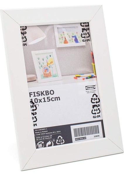 Resim,fotoğraf Çerçeve Beyaz 10 cm x 15 cm ,4 Lü Set