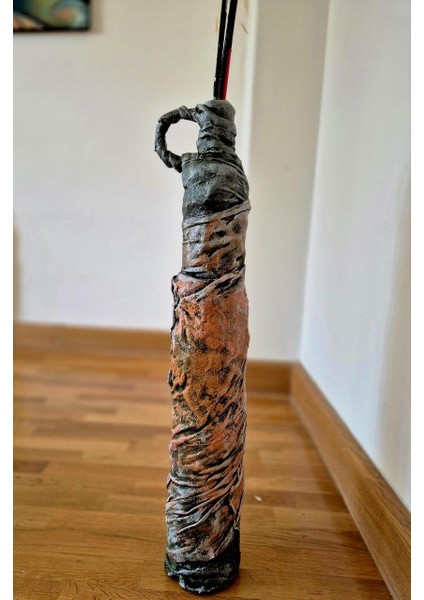 El Emeği Vazo Küp 64 x 18 cm