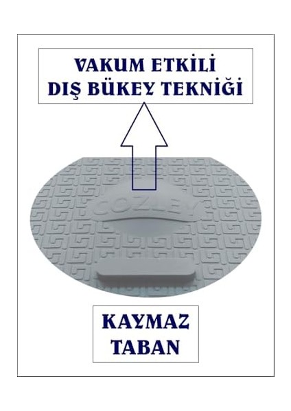 Lavabo Kötü Koku Önleyici 3'lü Paket Lavabo Koku Giderici Silikon Mat Sızdırmaz Su ve Koku Geçirmez Ped Lavabo Kapağı Lavabo Tıpası Tapası Lavabo Tıkacı Gider Tıkacı Tapası
