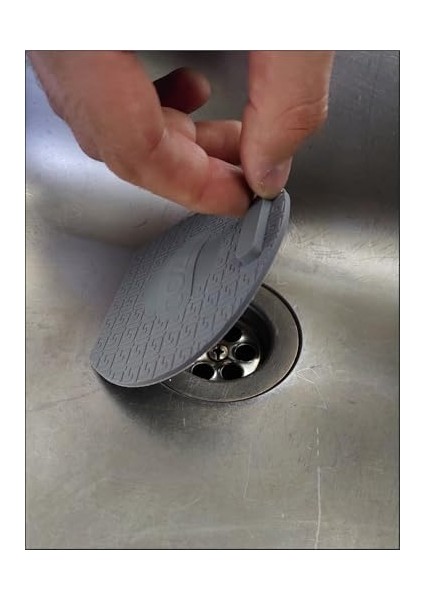 Lavabo Kötü Koku Önleyici 3'lü Paket Lavabo Koku Giderici Silikon Mat Sızdırmaz Su ve Koku Geçirmez Ped Lavabo Kapağı Lavabo Tıpası Tapası Lavabo Tıkacı Gider Tıkacı Tapası