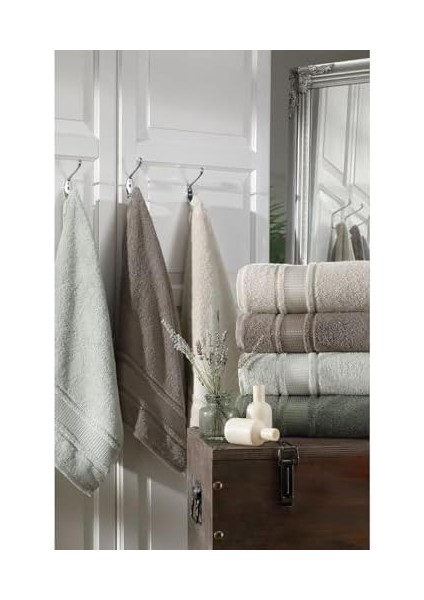Banyo Havlusu 90 x 150 Colourist Krem