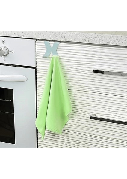 Mutfak Banyo Dolap Kapağına Takılan Meta Havlu Askılığı Aparatı ( Lisinya )