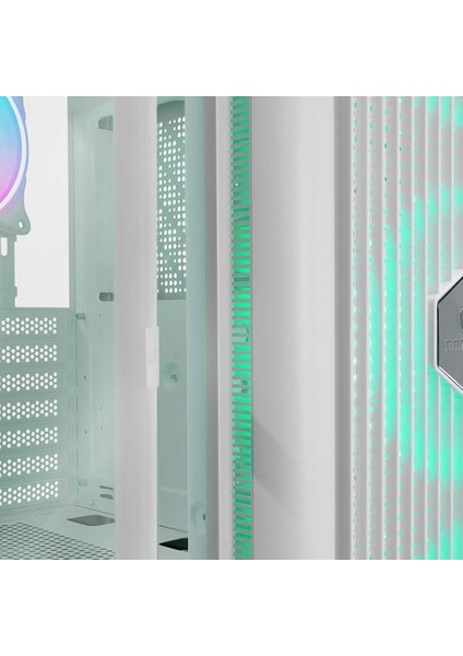 650W 80+ Prolıx Mesh 4-Rgb Fanlı Gamıng Mıd-Tower Pc Kasası Beyaz indirimleri