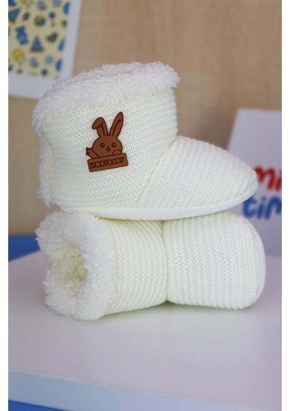 İlk Adım Bebek Panduf – Polar Astarlı, Kaydırmaz Tabanlı, Yumuşak ve Sıcak