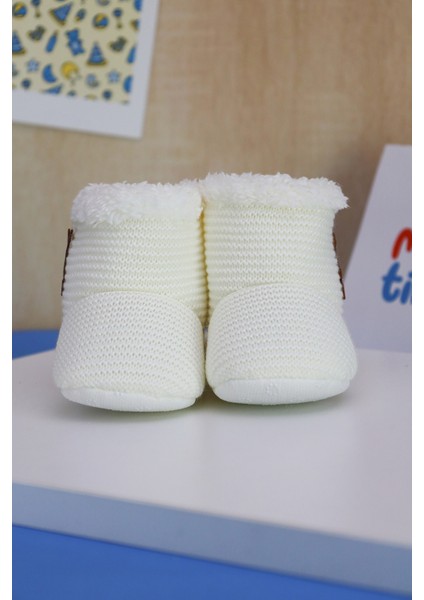 İlk Adım Bebek Panduf – Polar Astarlı, Kaydırmaz Tabanlı, Yumuşak ve Sıcak