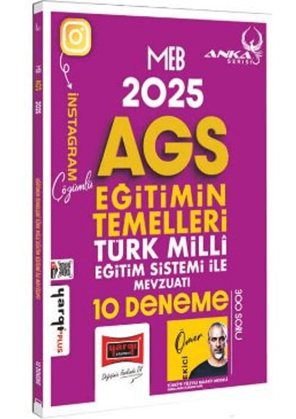 2025 Meb-Ags Eğitimin Temelleri Türk Milli Eğitim Sistemi ile Mevzuatı 10 Deneme
